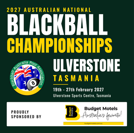 2027 Budget Motels Australian National Blackball Championships