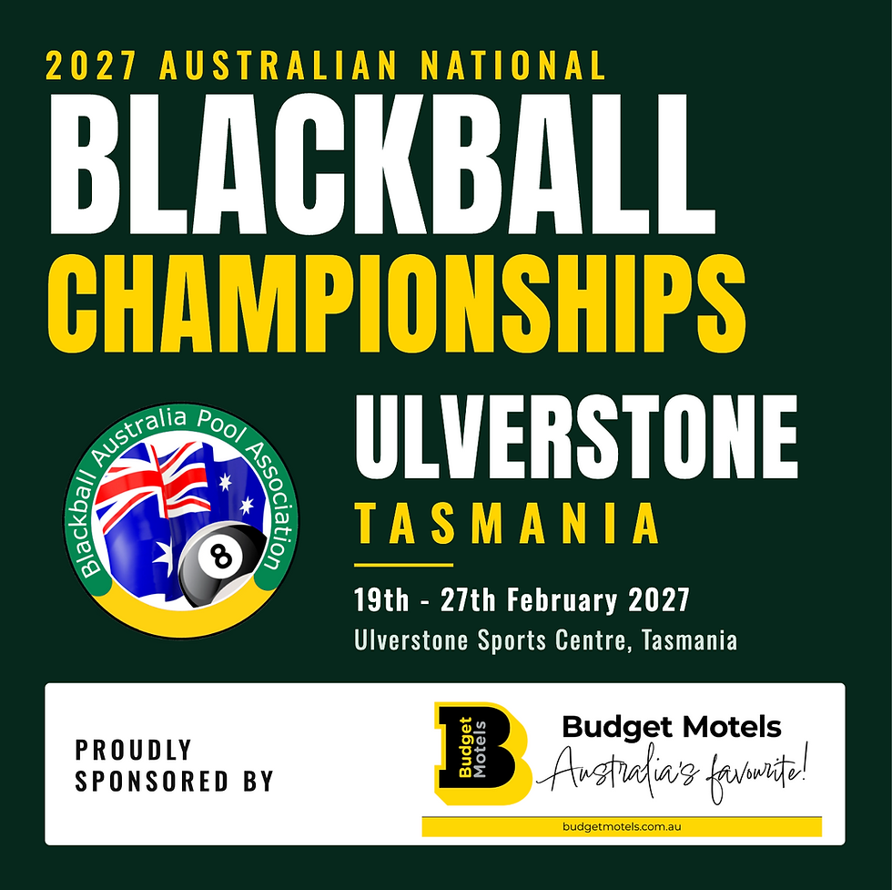 2027 Budget Motels Australian National Blackball Championships