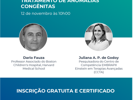 Próximos Eventos: Webinar CCTA - 12/Nov