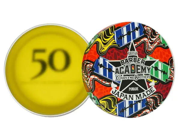 Inside of Barber Academy Pomade Can