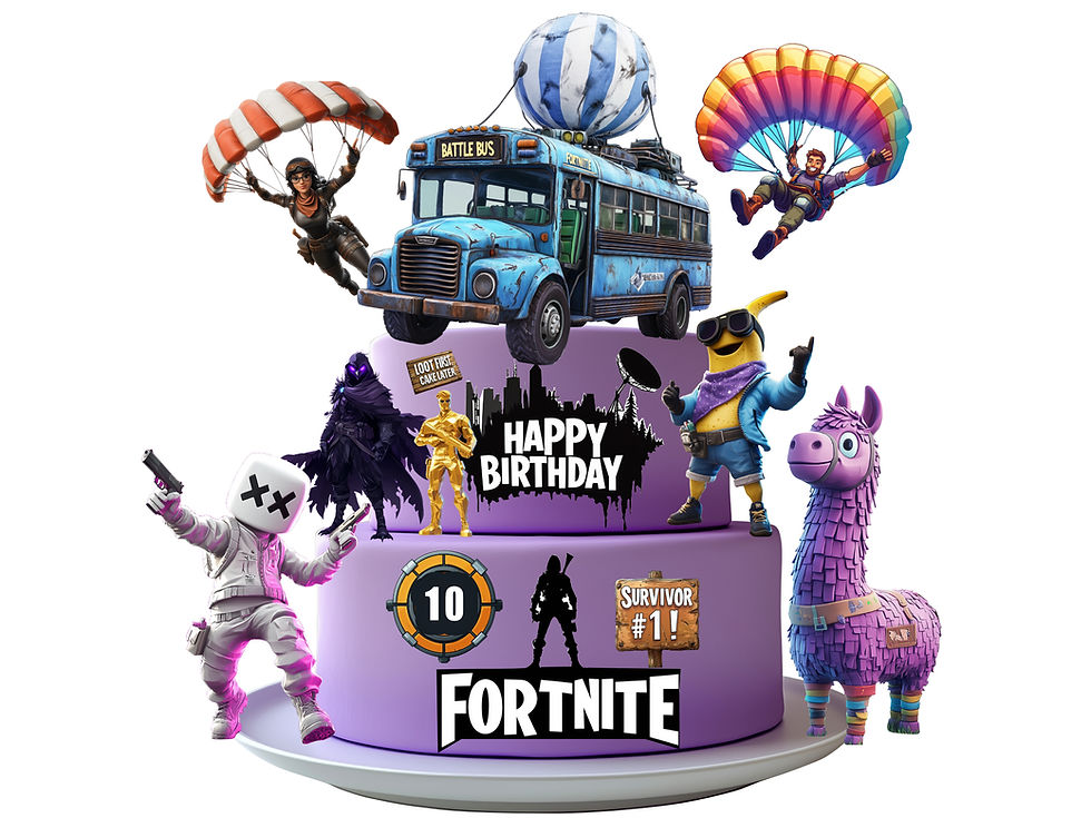 Fortnite Birthday Cake idea