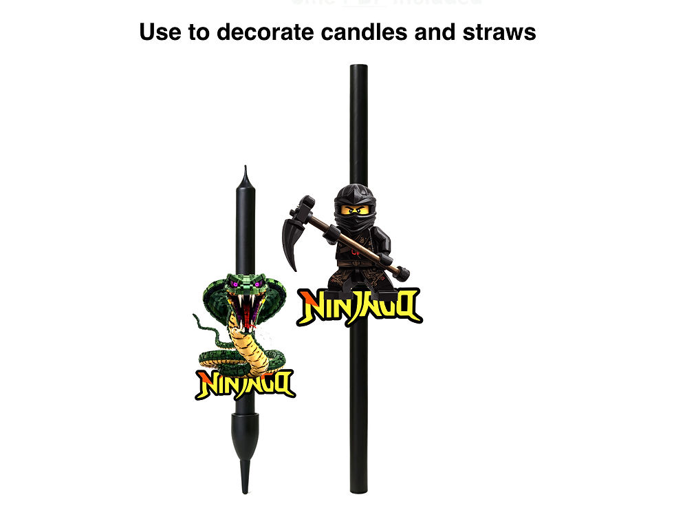 Thumbnail: LEGO Ninjago Cake Topper Set
