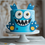 Thumbnail: Monster Cake Topper SVG – Multi-Layer Cute Monster for Birthday Decor