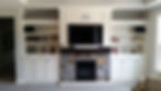 entertainment center remodel