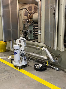 Varnish Removal Skid on a Solar Turbine Taurus 60