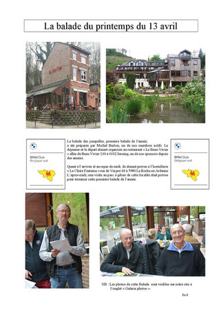 Balade du printemps du 13 avril 2025