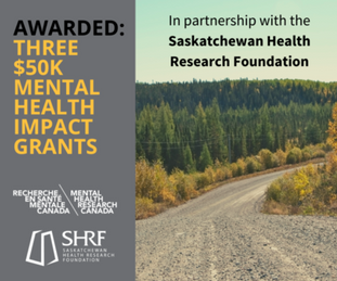Winners of the 2021 MHRC-SHRF Saskatchewan Mental Health Impact Grant Announced