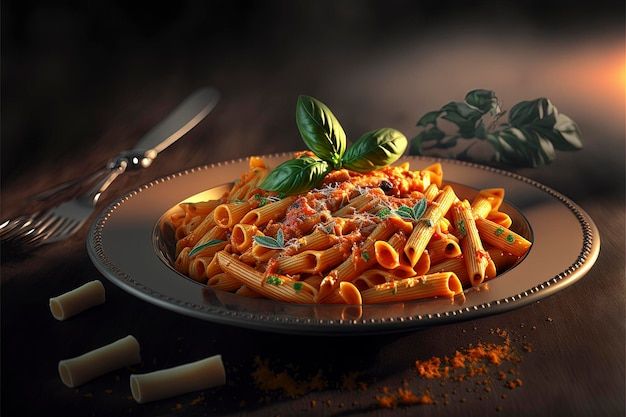 Arranged Food and Objects