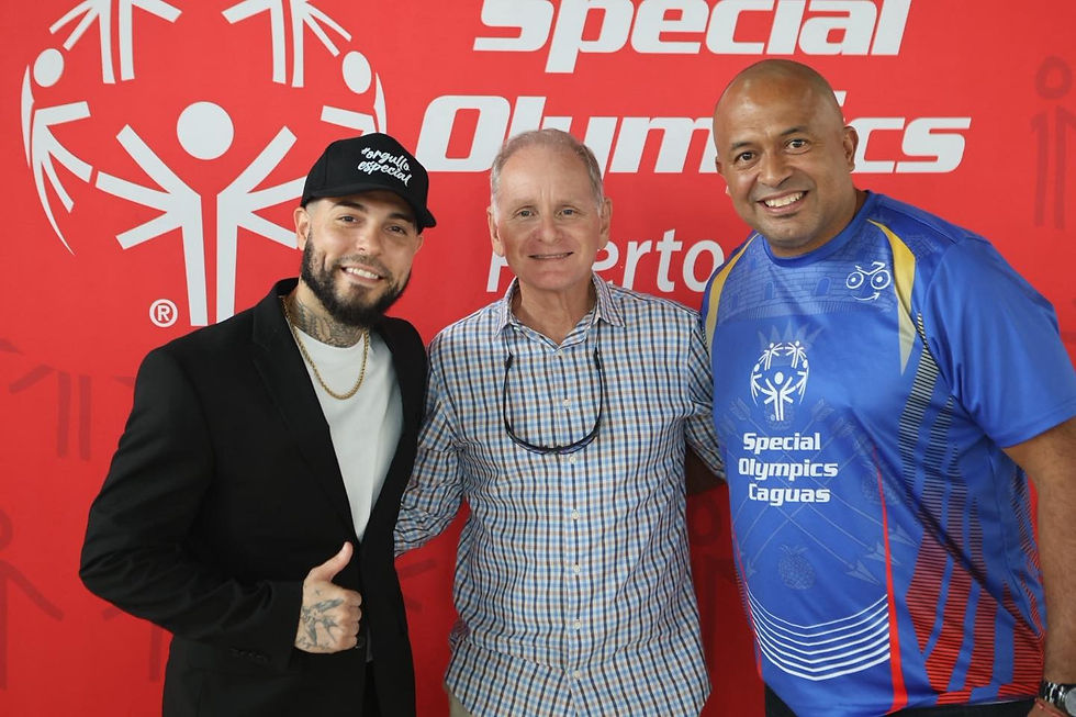 Steven García dice presente en las Olimpiadas Especiales Puerto Rico 2025 en Caguas