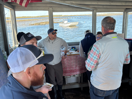 The Legal Seafood shuckers get to know SCO
