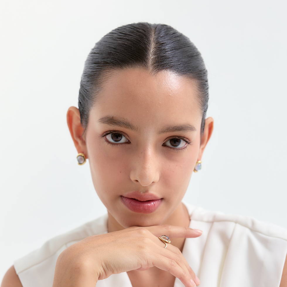 Thumbnail: Liber Loop Earrings - Tahiti