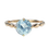 ภาพขนาดย่อ: Lively Lotus Ring - Sky Blue Topaz