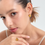ภาพขนาดย่อ: Liber Loop Earrings - Tiger's Eye