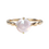 ภาพขนาดย่อ: Lively Lotus Ring - Rose Quartz