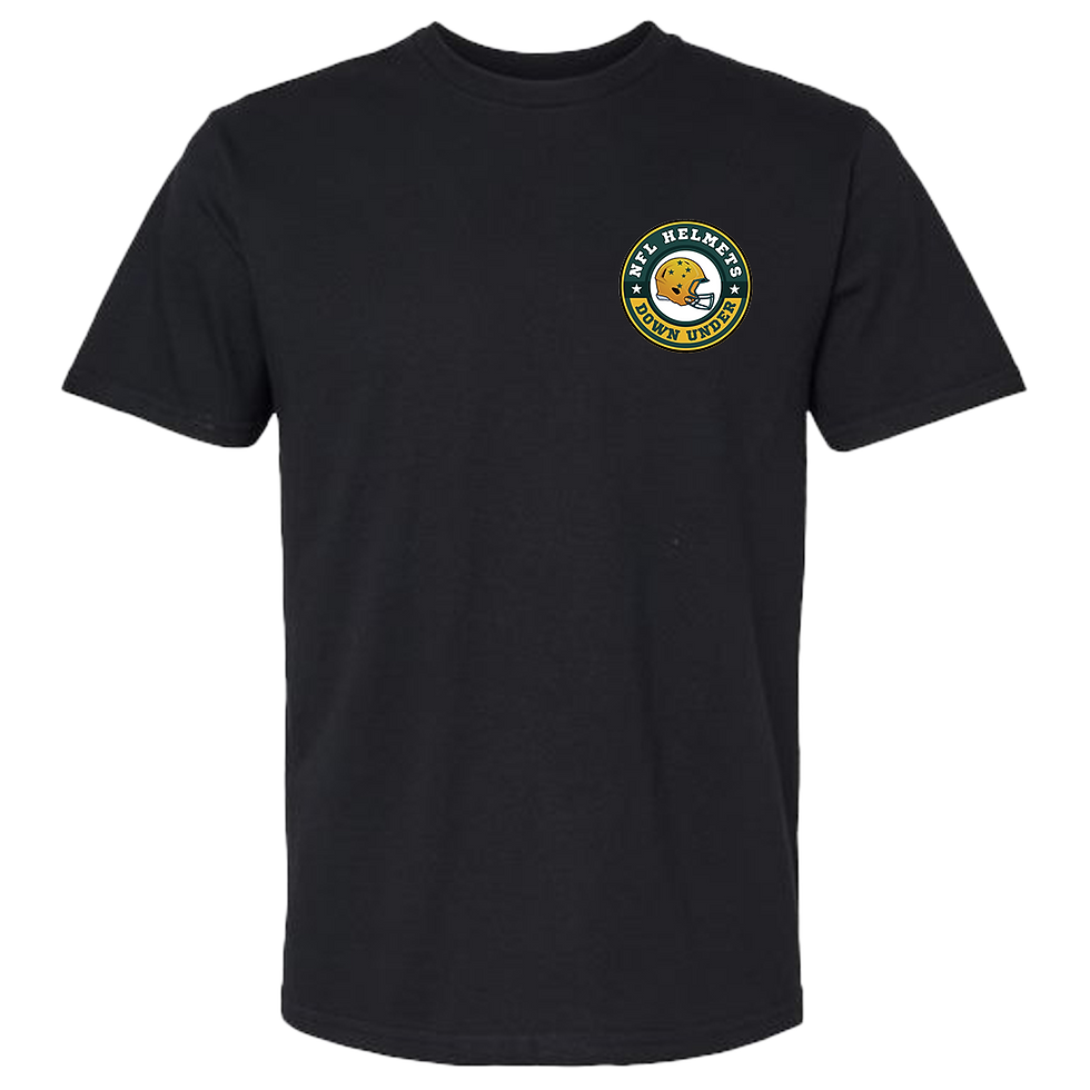 Thumbnail: NFL helmets Down Under Logo T-shirt