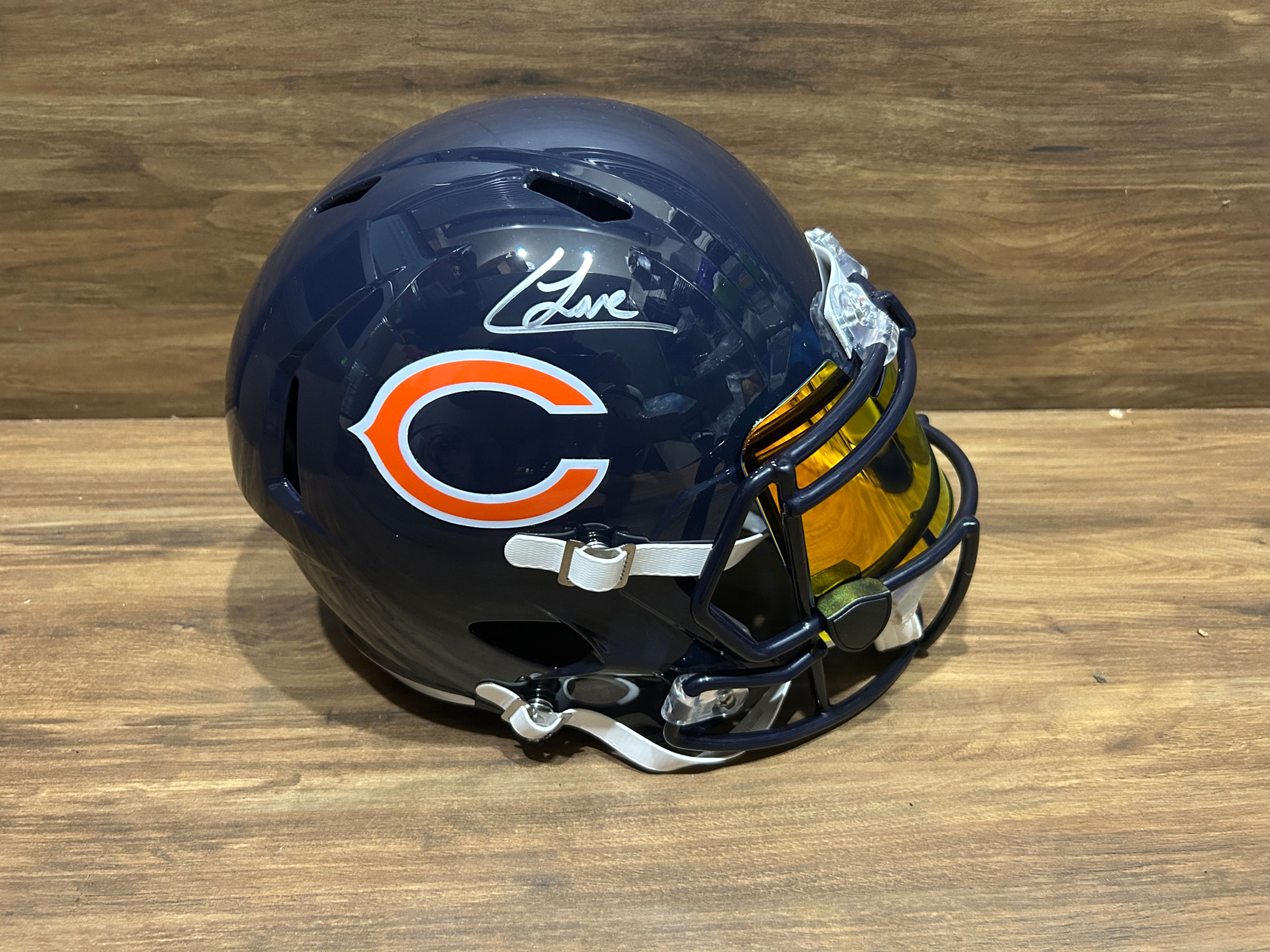 Colston Loveland Chicago Bears Full Size Helmet
