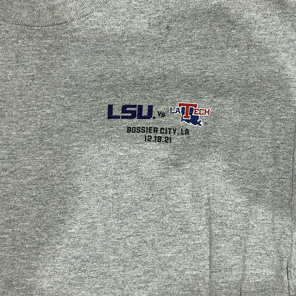 Thumbnail: SU vs Louisiana Tech Promotion T-Shirt – Medium (Bossier City, Dec 18, 2021)