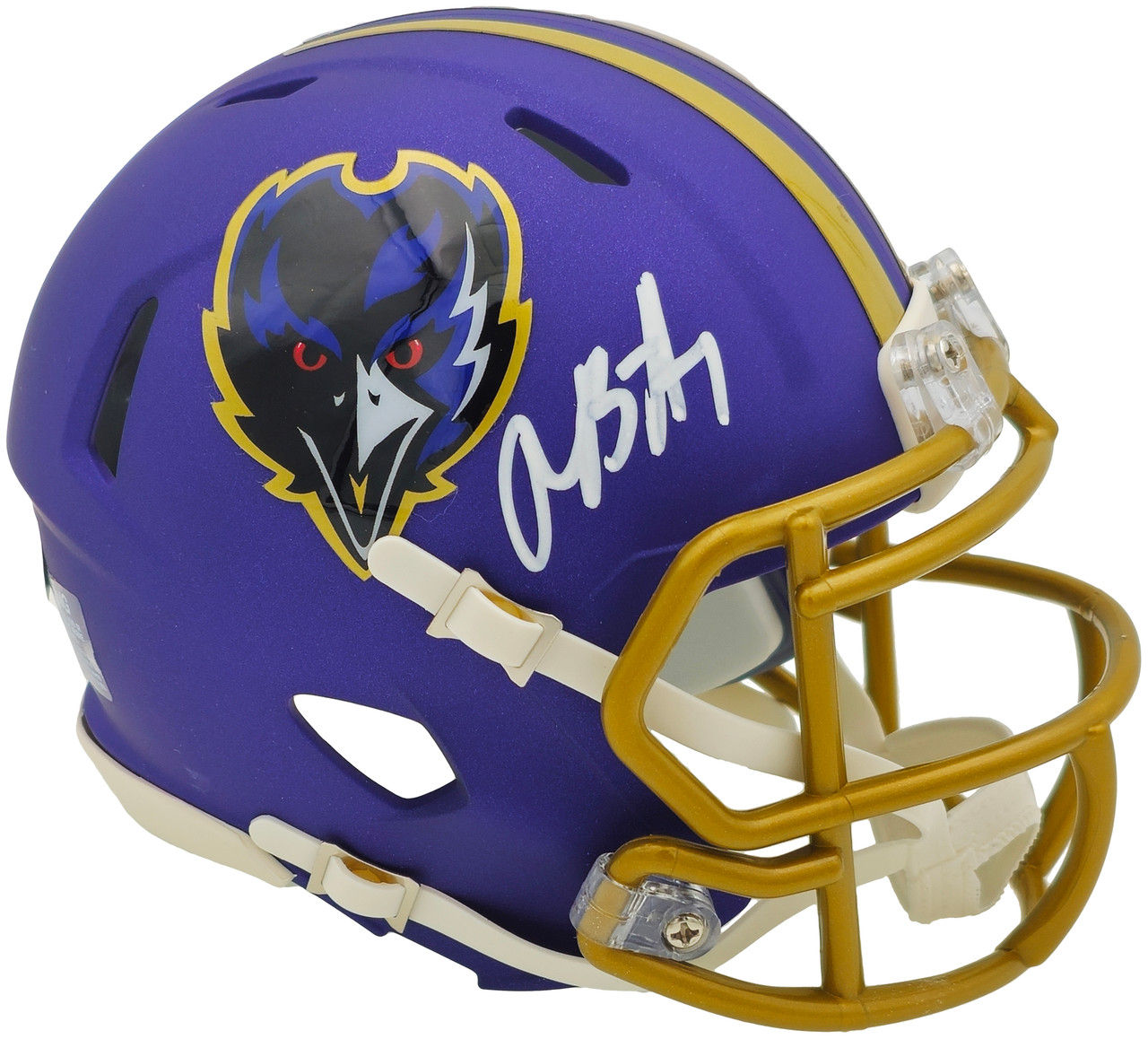 Rashod Bateman Signed Baltimore Ravens Mini Helmet