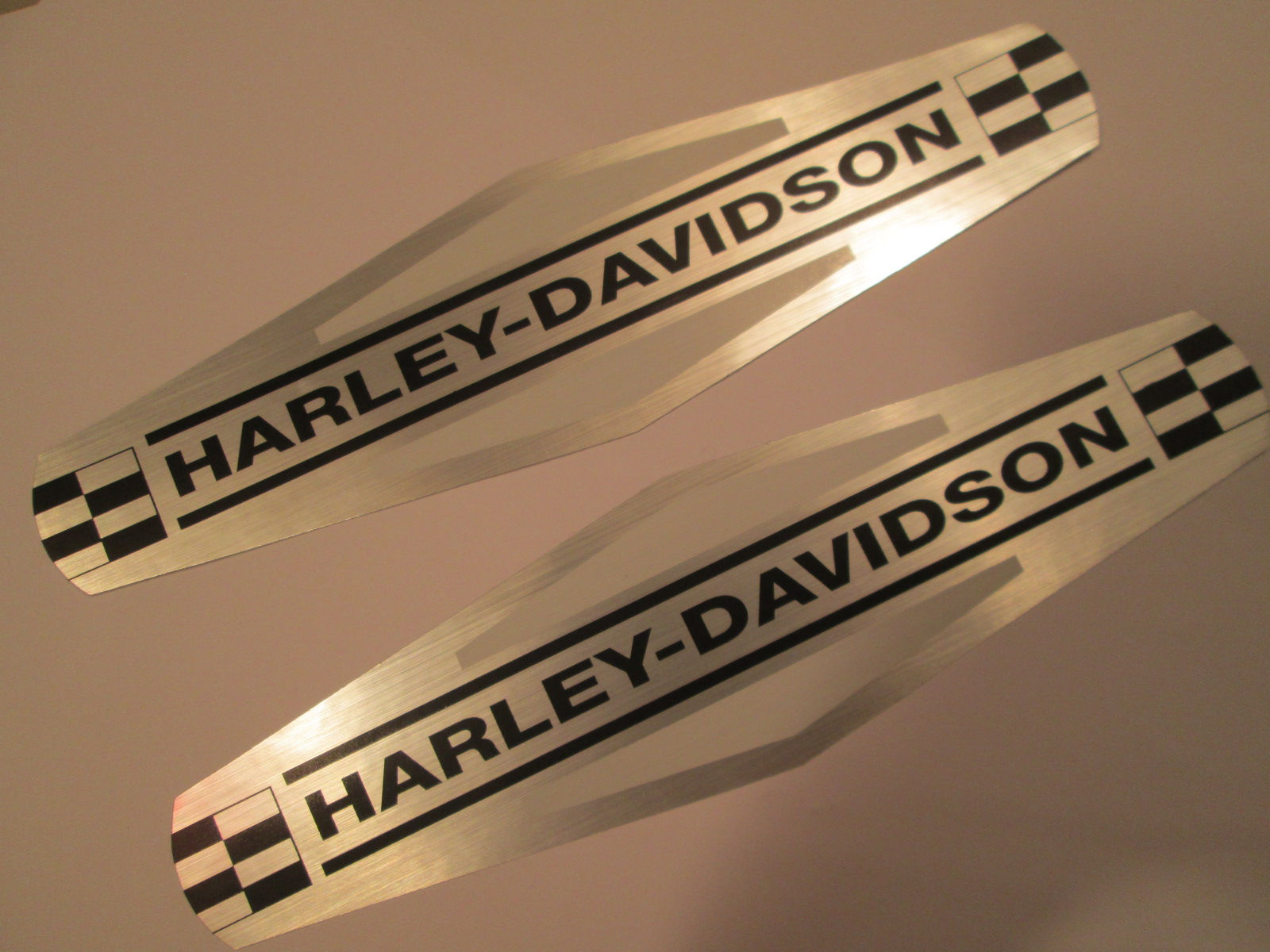 Harley Davidson Tank Decals Pair