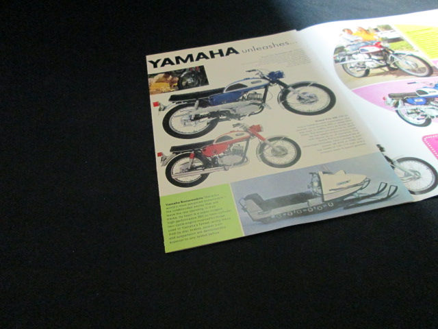 Thumbnail: Cycle World 1968 March Magazine Insert Yamaha