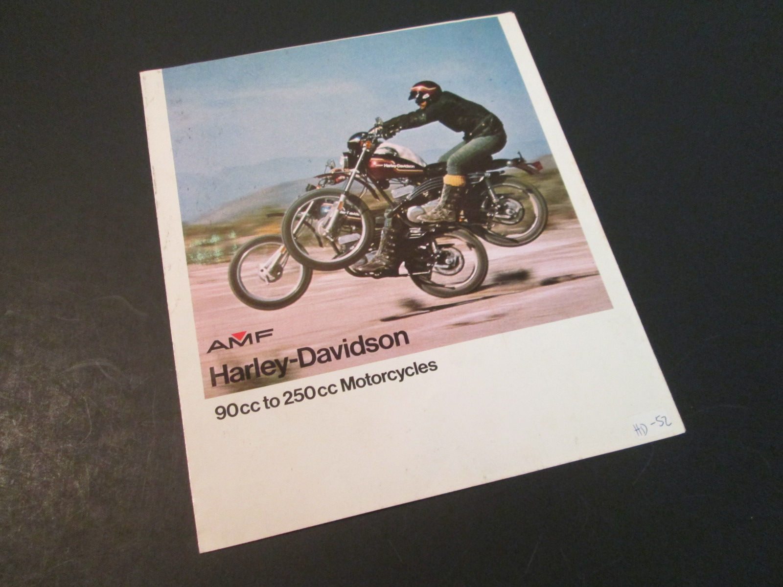 AMF Harley Davidson 90cc to 250cc Motrcycles Sales Brochure