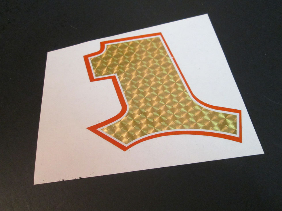 Thumbnail: Scott Parker Helmet Decals & Promo Items