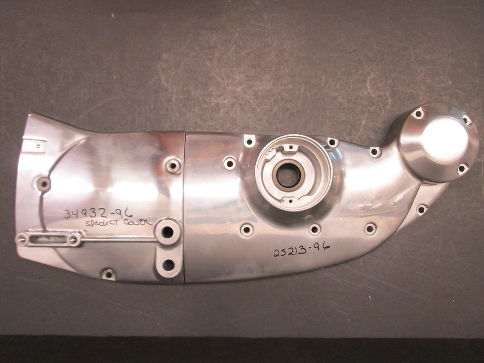 Thumbnail: Chrome Cam Cover / Gear Cover & Chrome Sprocket Cover