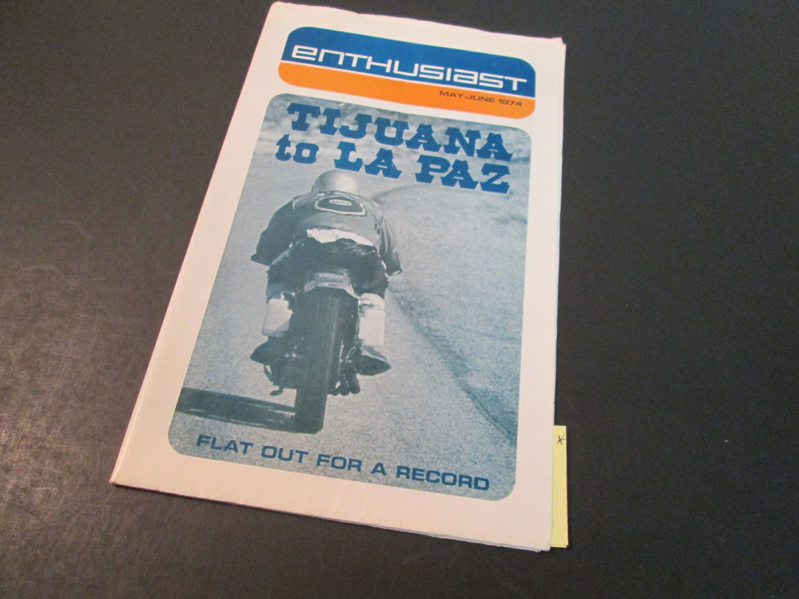 Harley Davidson  May-June 1974 Enthusiast