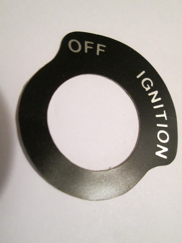 Harley Davidson On/Off Ignition Decal | hi-speedmotorcycles