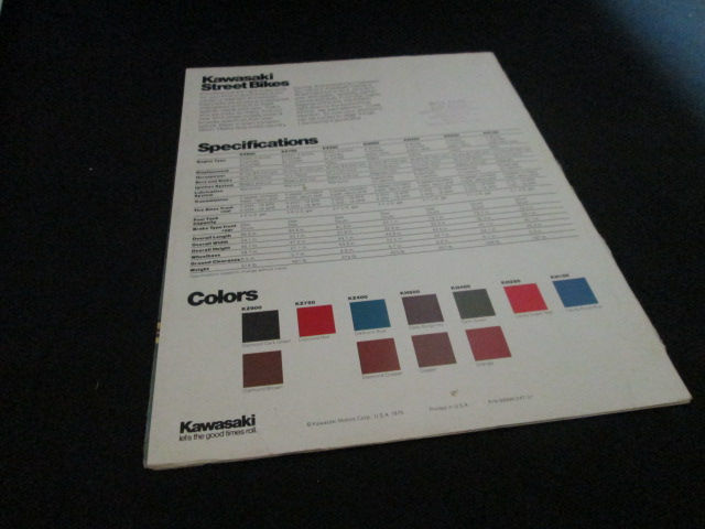 Thumbnail: BSA Magazine Insert Sales Flyer Gold Star Victor