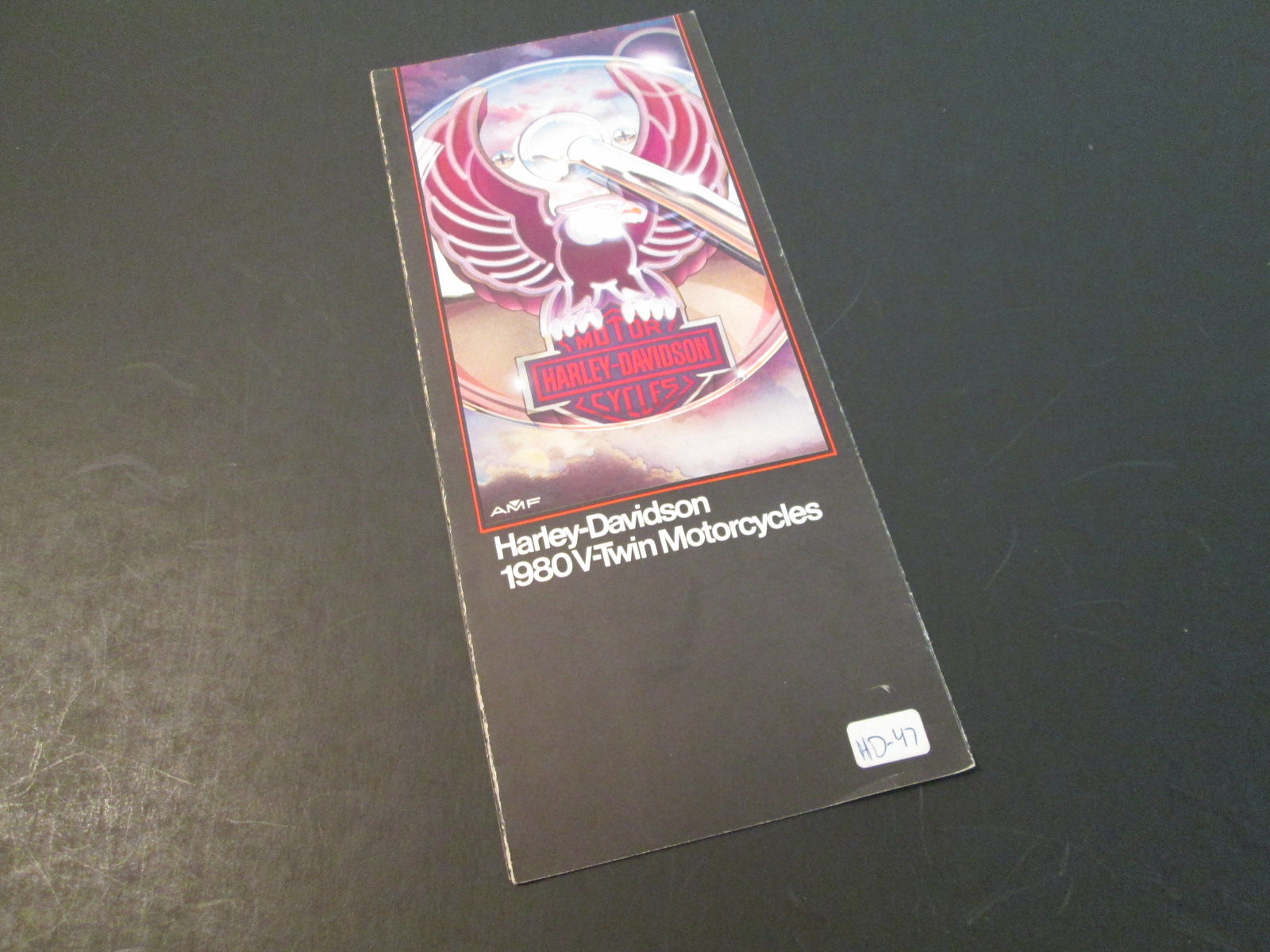 AMF Harley Davidson 1980 Line Up Sales Brochure