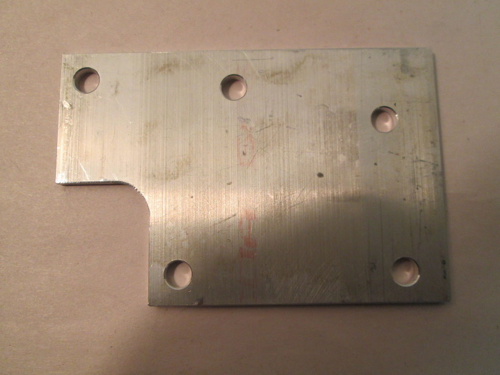 Oil Pump to Plate Modification