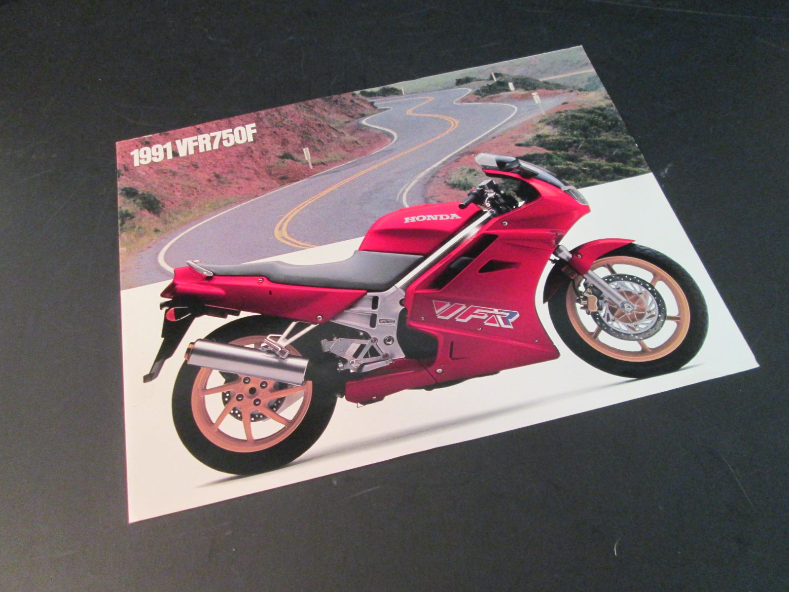 1991 Honda VFR750F Sales Brochure