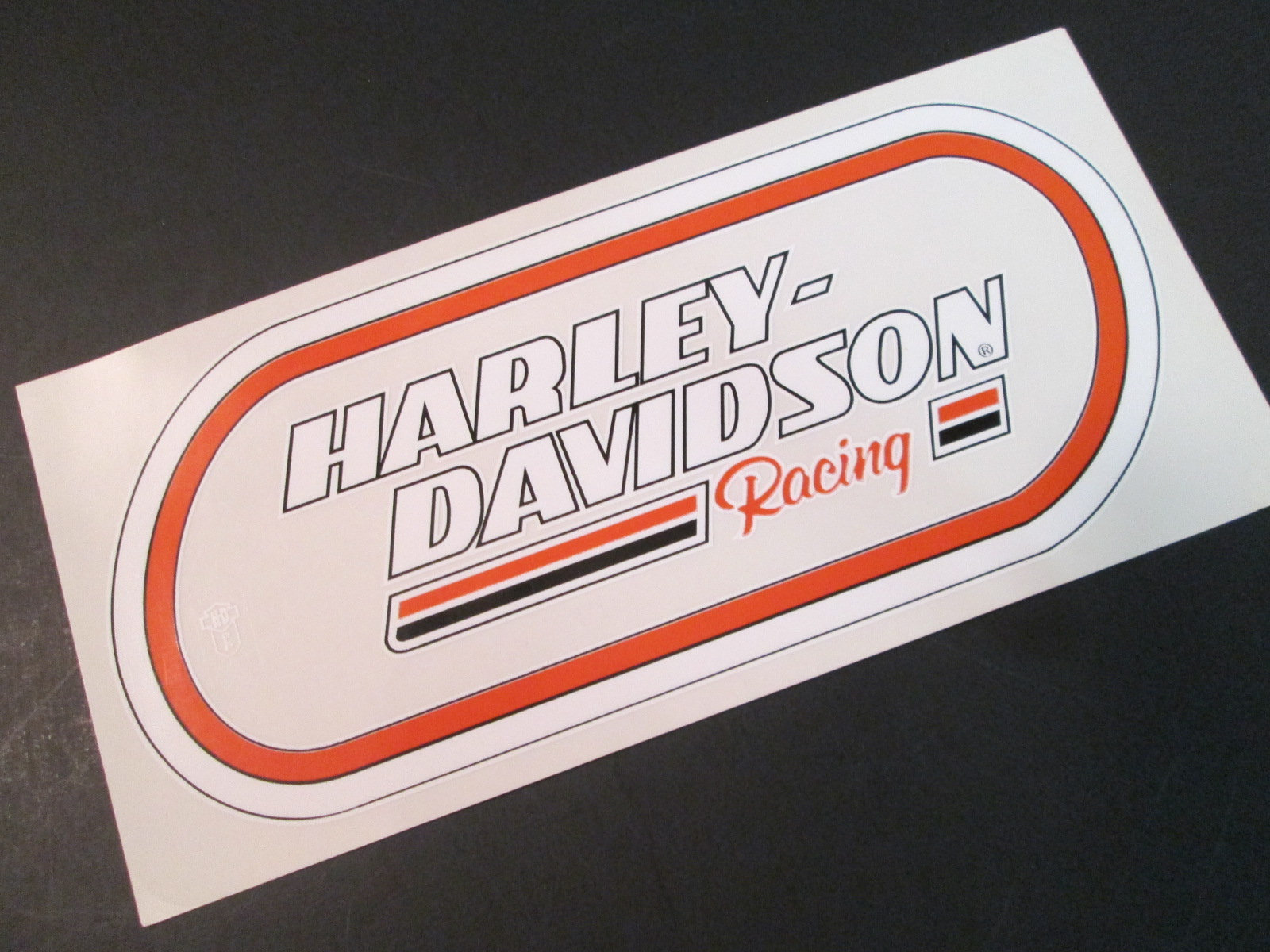 HarleyDavidson Racing Decal hispeedmotorcycles