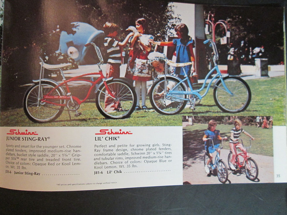 Thumbnail: 1974 Schwinn Bicycle Sales Brochure "Cycling Adventures"