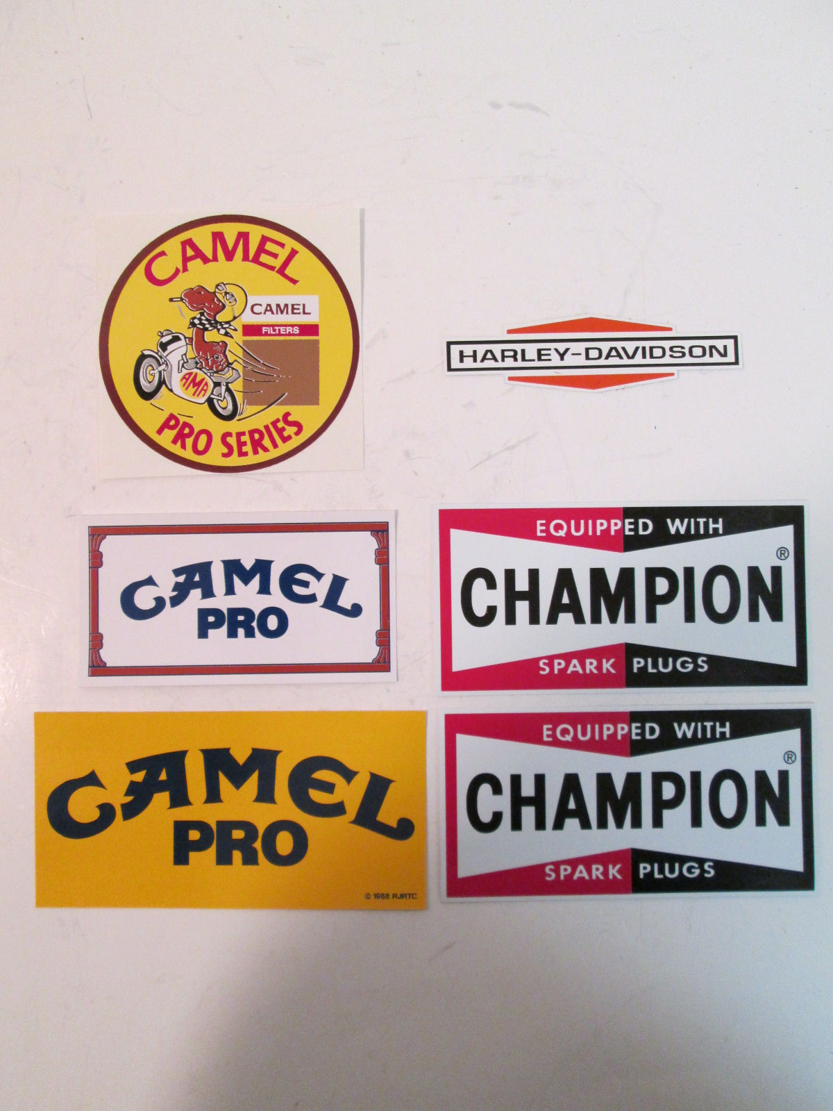 Misc. Decal Set Camel Pro Champion