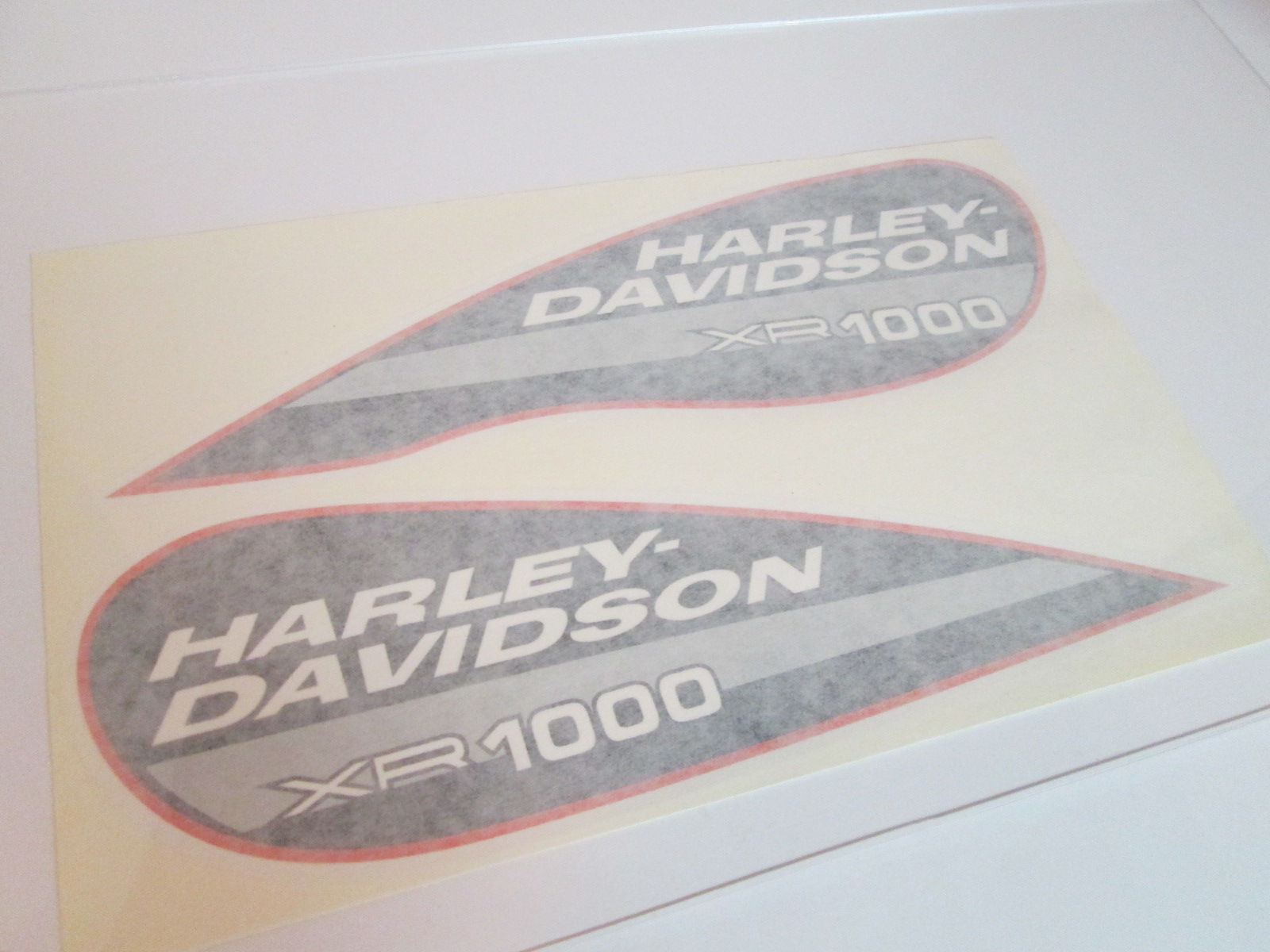 XR1000 Harley Davidson Tear Drop w/Dip Tank Decal