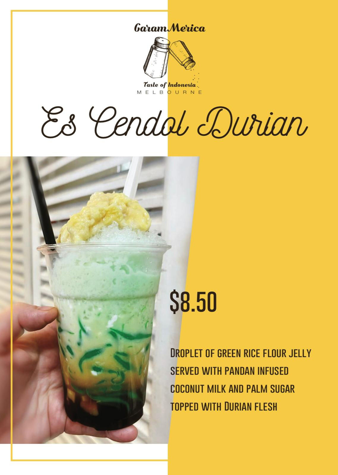 Es Cendol Durian