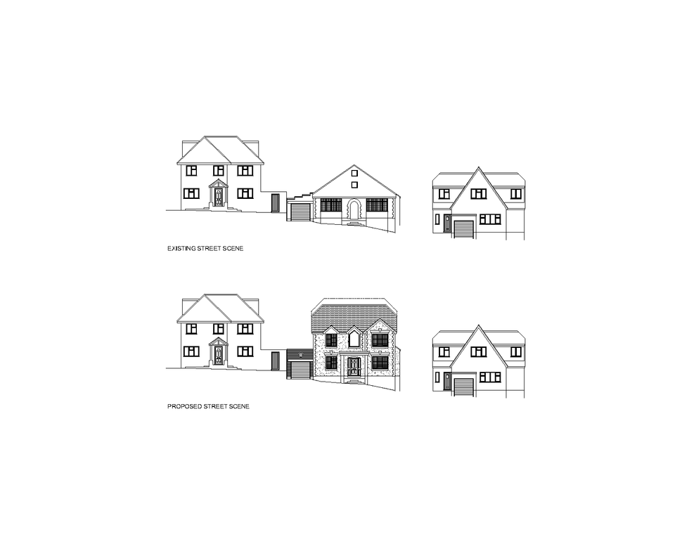 Existing & Proposed Street Scenes