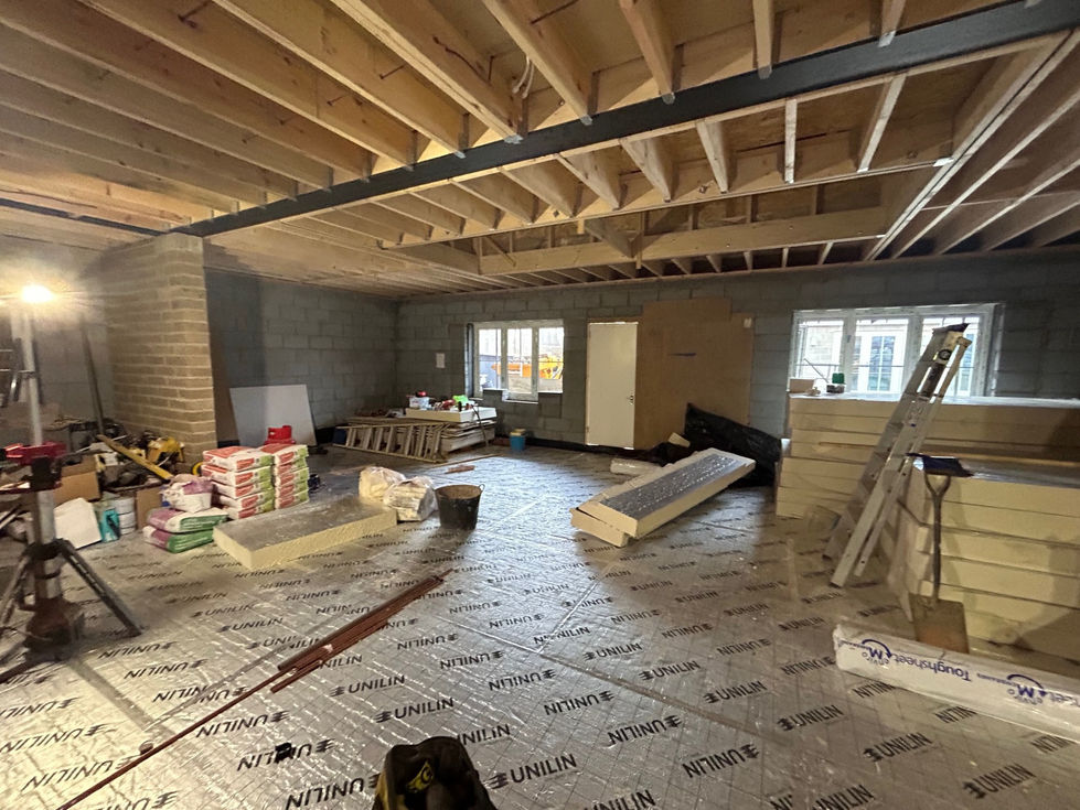 Rear Extension Internal View