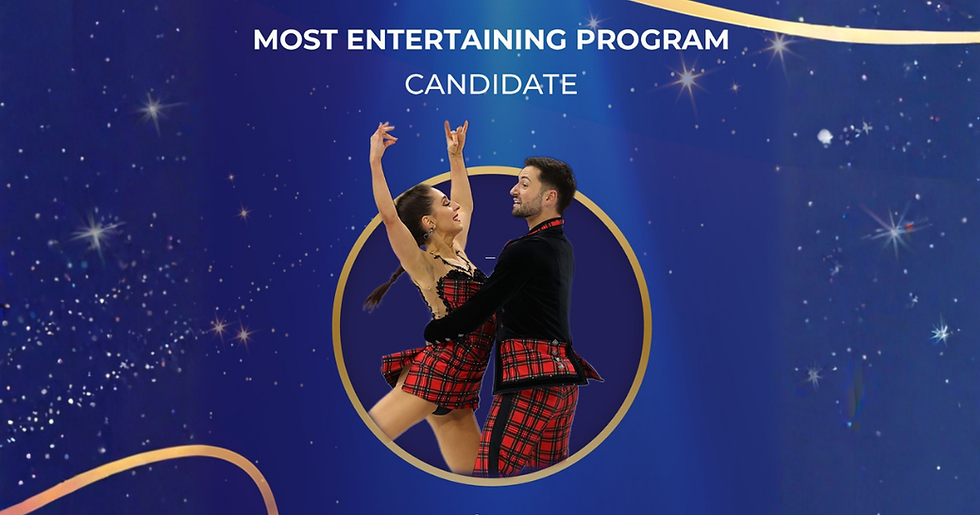 Fear and Gibson Nominated for ISU Figure Skating Award for “Most Entertaining Program”