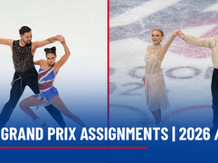Fear & Gibson and Bekker & Hernandez handed 2026/27 ISU Grand Prix assignments