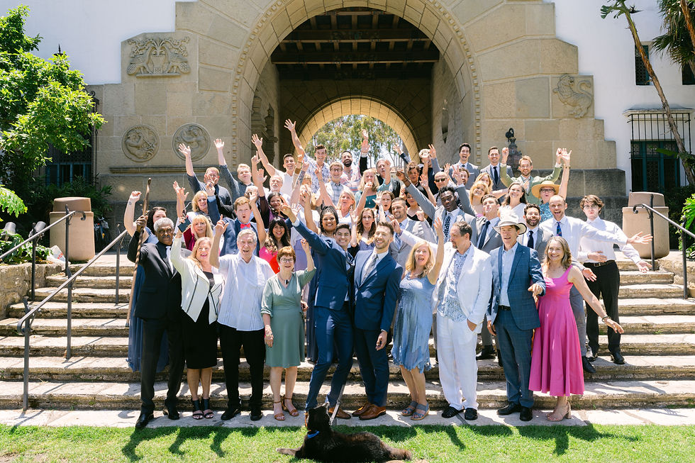 Eye-level view of a rustic courthouse entrance with vintage doors