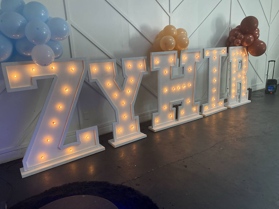 Thumbnail: Marquee Letters