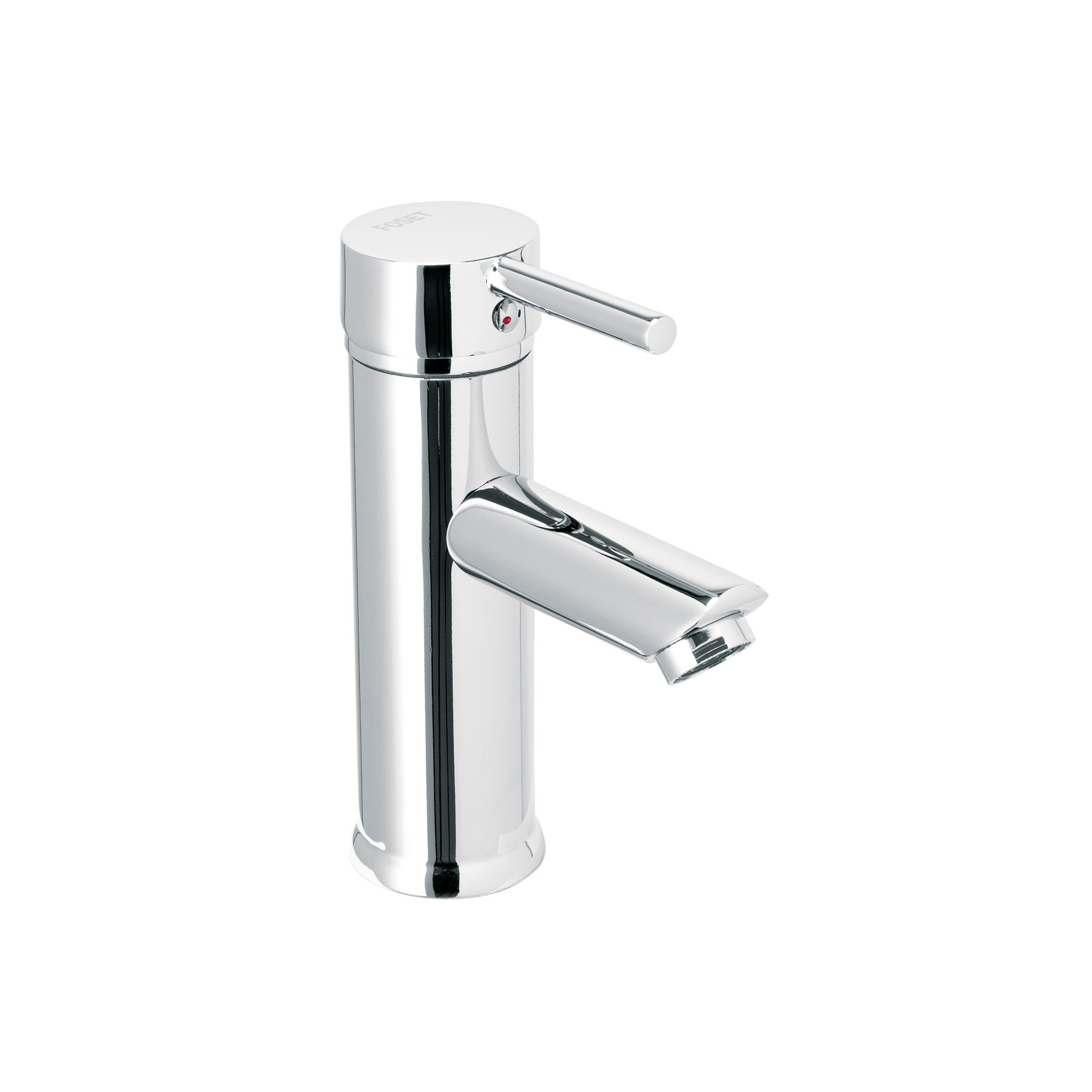 47790 MONOMANDO CORTO CROMO PARA LAVABO  FOSET TUBIG