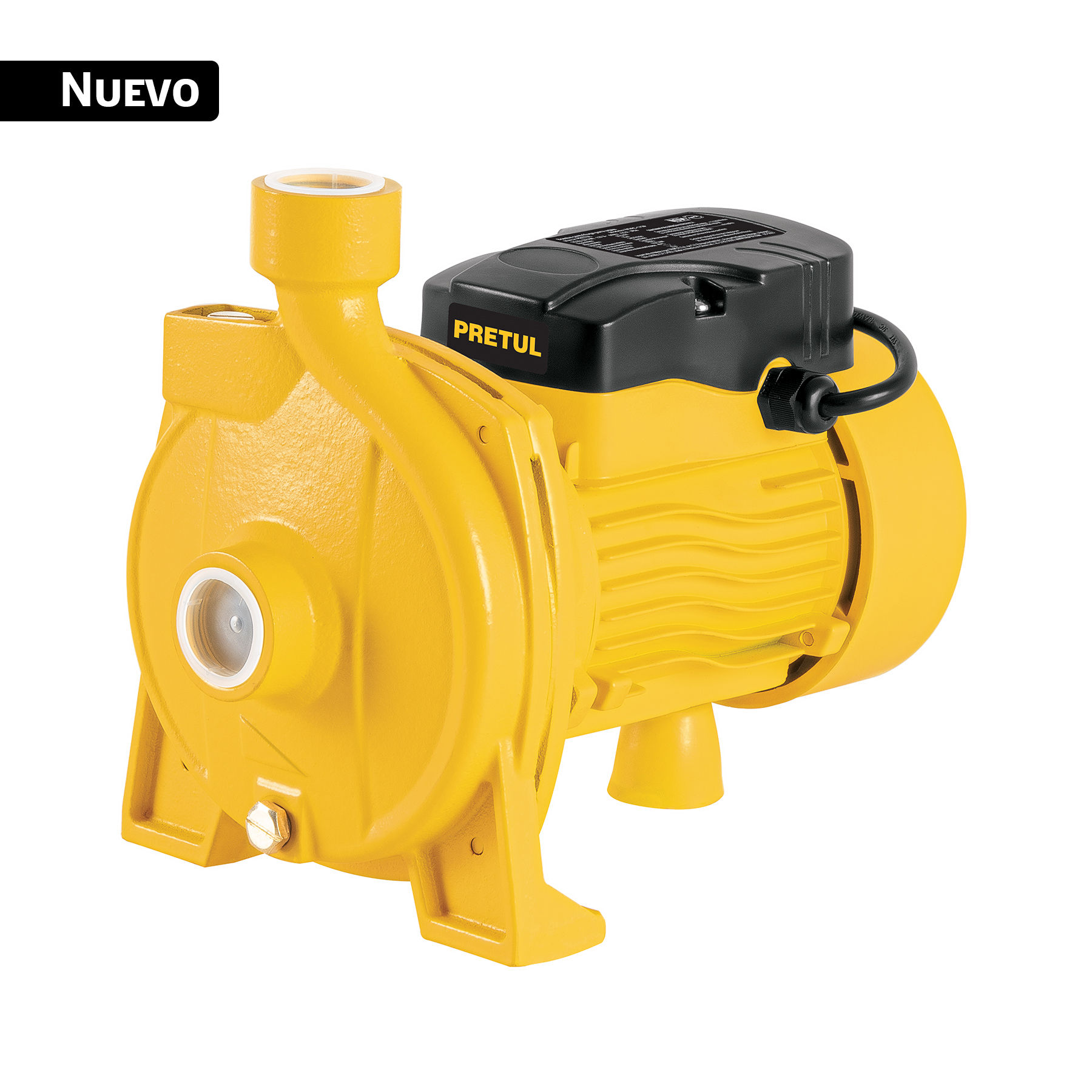 20172 BOMBA ELÉCTRICA PARA AGUA, CENTRÍFUGA, 1/2 HP, PRETUL