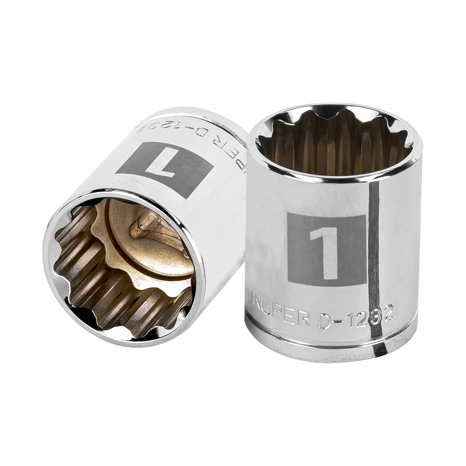 13310 DADO CUADRO 1/2' ESTRIADO 1'