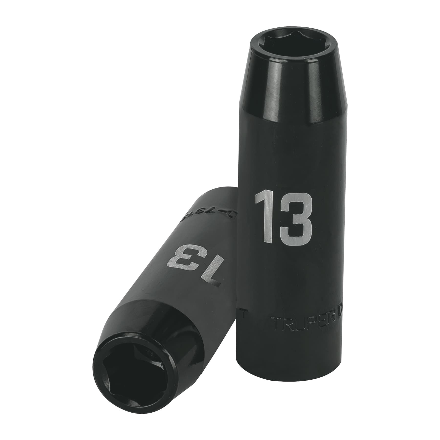 12425 DADO IMPACTO, LARGO, 6 PUNTAS, CUADRO 1/2', MILIMÉTRICO 13 MM