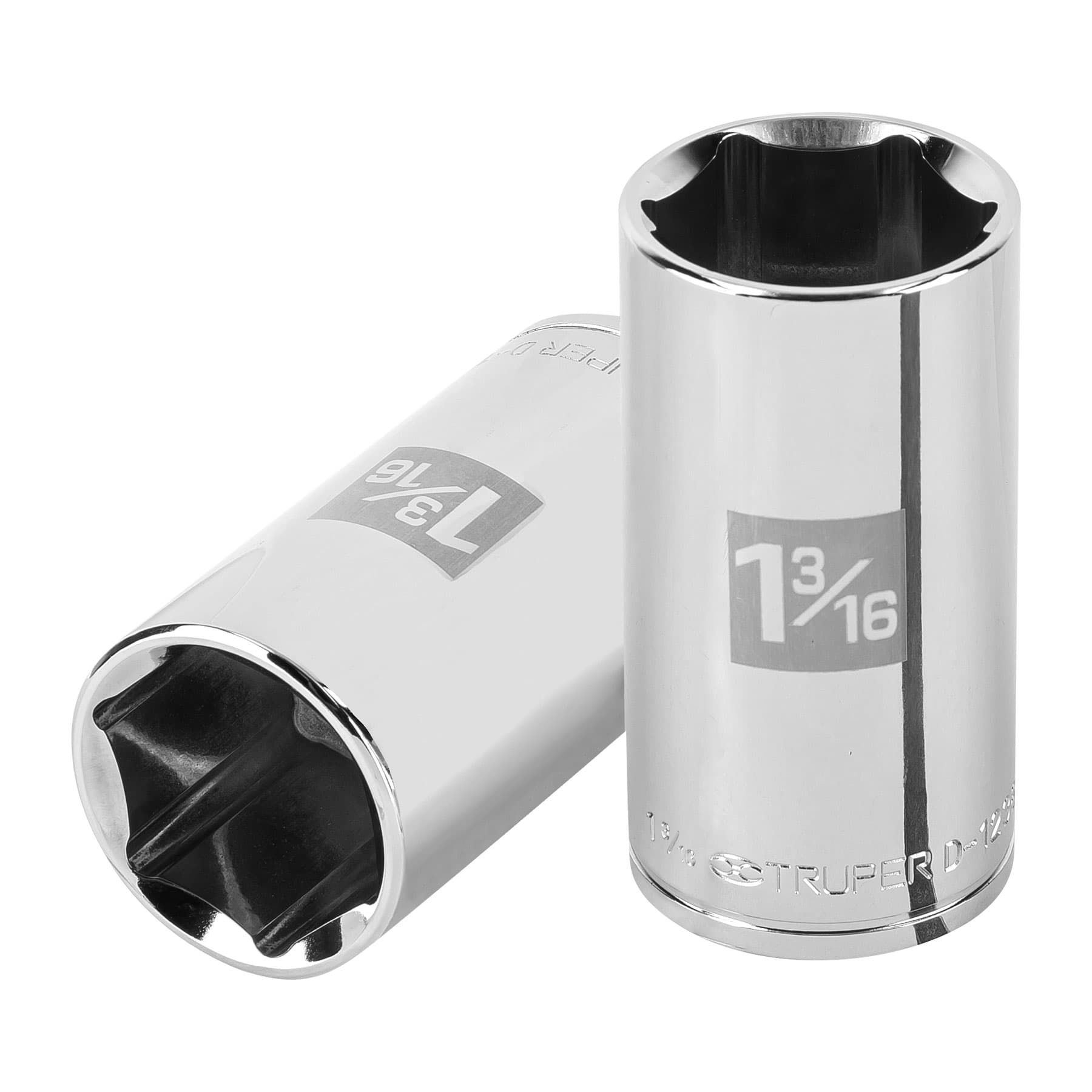 100999 DADO LARGO CUADRO 1/2"" DE 6 PUNTAS DE 1-3/16""  TRUPER