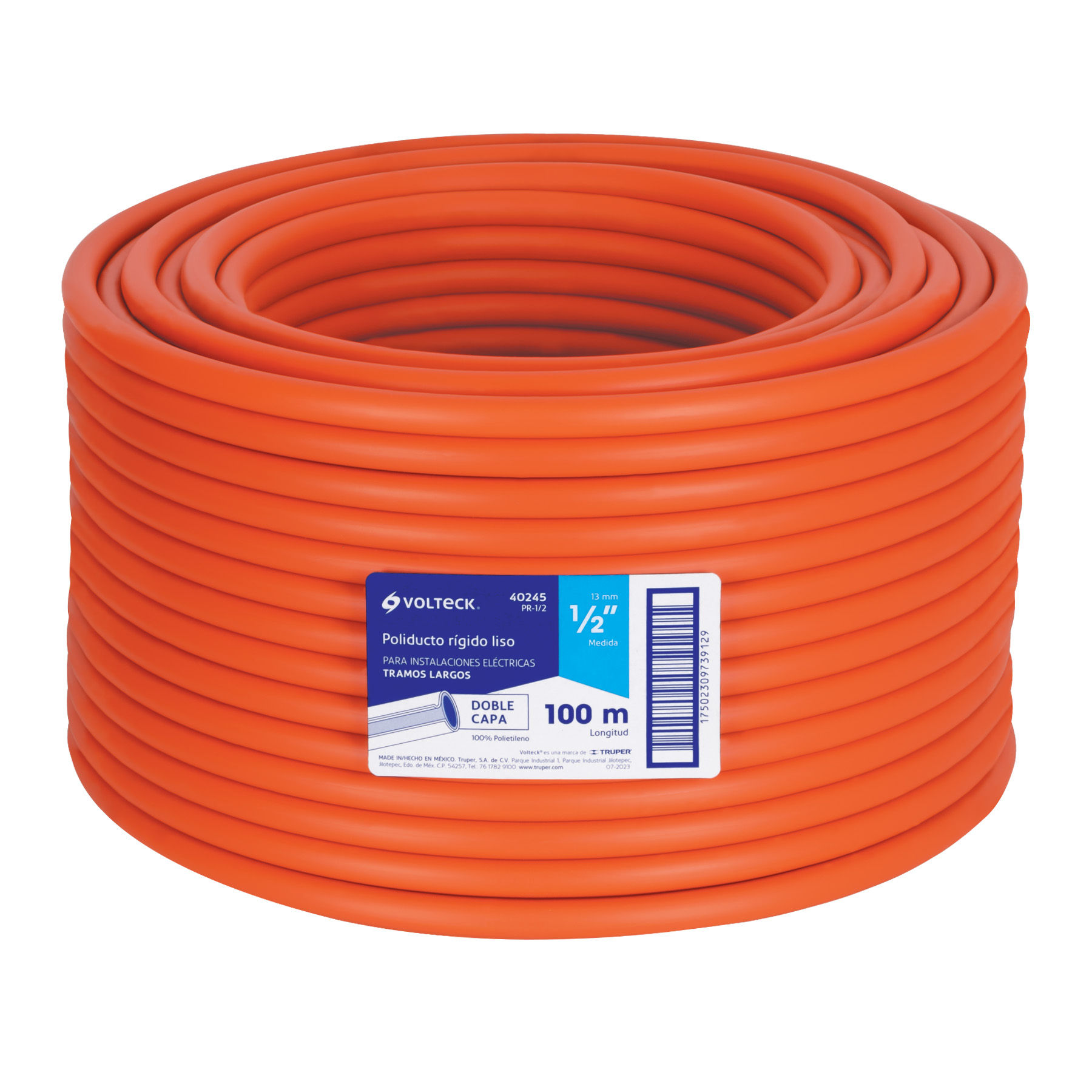 40245 *** ROLLO DE POLIDUCTO*** 1/2' RÍGIDO 100 METROS